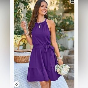 Purple Summer Dress, size small